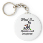 Skunks Used Deodorant Keychain