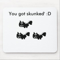 skunkygirl mousepad mousepads