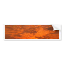 sky  and  cloud  /  sunset bumper stickers