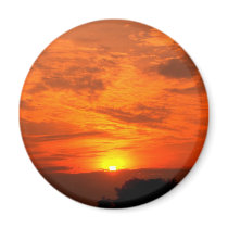 sky  and  cloud  /  sunset magnets