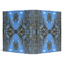 Sky and Tree Branches Fractal Binder