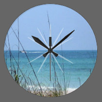 Sky and Water wall clocks