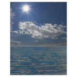 sky and waves custom letterhead