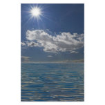 sky and waves customized stationery
