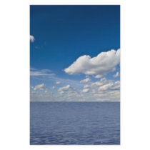 sky and waves stationery design