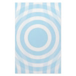 sky_blue_and_white_interlocking_concentric_circles stationery design