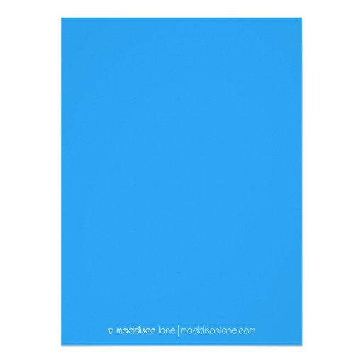 Sky Blue Bowling Bash Bowling Birthday Party Invite