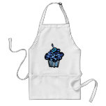 sky blue camouflage cupcake aprons