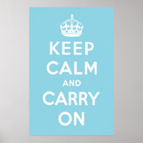 Sky Blue Posters
