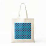 Sky blue red apple pattern bags