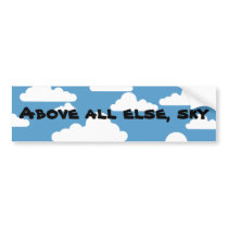 Sky Bumper Stickers