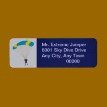Sky Diver Labels labels