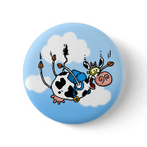 sky diving cow no txt button by cfkaatje sky diving cow no txt button