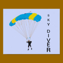 SKY DIVING posters
