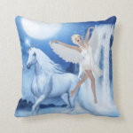Sky Faerie Asparas and Unicorn Pillows