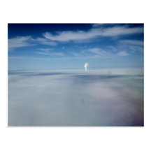 Sky from a plane 3 post card