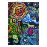 Sky Fruit Greeting Card