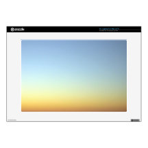 Sky Gradient at Dusk Decal For 15" Laptop