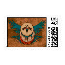 Sky Hawk Postage Stamps
