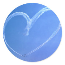 Sky Heart Sticker