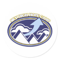 Sky High Hope Camp stickers by RMHCdenveraurora Sky High Hope Camp stickers