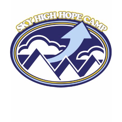 Sky High Hope Camp Shirt by RMHCdenveraurora