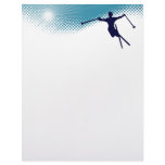 sky high ski letterhead design