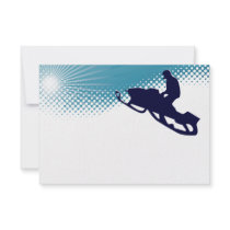 sky high snowmobile custom invites
