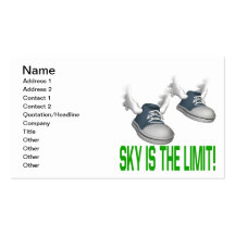 Sky Is The Limit Business Card Templates