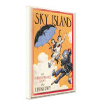Sky Island - Borderland of OZ Cover Canvas Print Sky Island - Borderland of OZ Cover Canvas Print