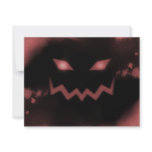 SKY JACK Pumpkin Jack-o-Lantern Face Red Personalized Invites