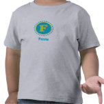 Sky & Lime Monogram F T-Shirt