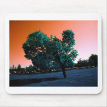 Sky on fire mousepad