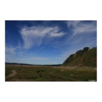 Sky over Morecambe Bay posters