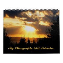 Sky Photographs, 2010 Calendar