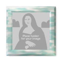 Sky Picture Frame Template Refrigerator Magnet