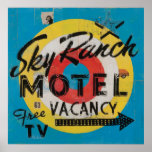 Sky Ranch Motel Print