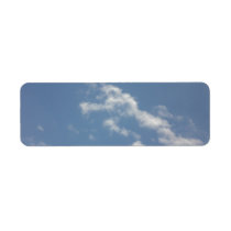 Sky, Sun and Sea Custom Return Address Label