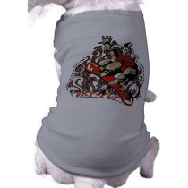 Sky Surfing Shark pet clothing by ZazzIt Sky Surfing Shark pet clothing