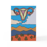 Sky Uterus Card