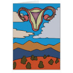 Sky Uterus Card