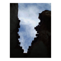 SKY VIEWED THROUGH RUINS posters