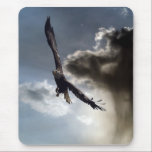 "Sky Warrior" Bald Eagle Gifts Mousepad