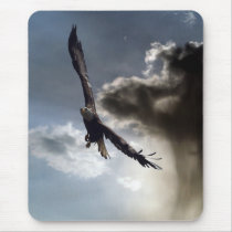 "Sky Warrior" Bald Eagle Gifts Mousepad by mousepadgallery "Sky Warrior" Bald Eagle Gifts Mousepad
