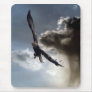 "Sky Warrior" Bald Eagle Gifts Mousepad