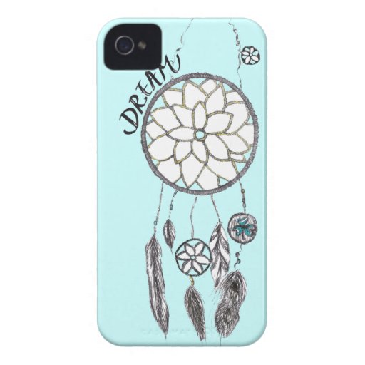 SkyBlue Dream-Catcher iPhone 4/4S Case Case-Mate iPhone 4 Cases