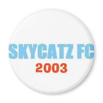 SKYCATZFC TEXT 2003 Magnet by Rickblunt SKYCATZFC TEXT 2003 Magnet