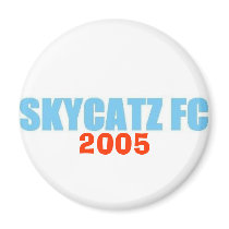 SKYCATZFC TEXT 2005 Magnet by Rickblunt SKYCATZFC TEXT 2005 Magnet