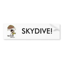 Skydive Africa Bumper Sticker