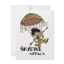 Skydive Africa Invitations